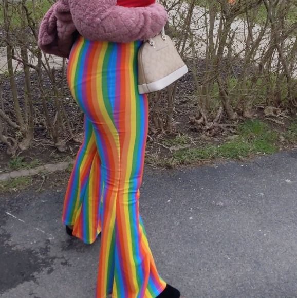 rainbow jumpsuit boohoo